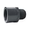 Thrifco Plumbing 2 Inch Slip x Threaded PVC Male Adapter SCH 80 8213196 - alternate 2